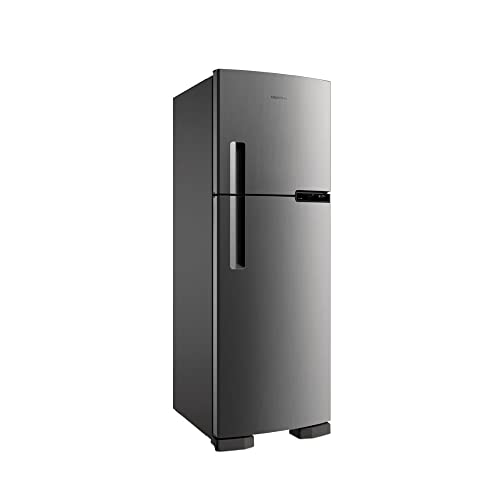 Geladeira Frost Free Brastemp Duplex 375L Cor Inox BRM44HK...