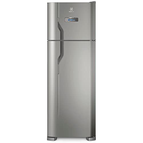 Geladeira/Refrigerador Frost Free cor Inox 310L Electrolux...