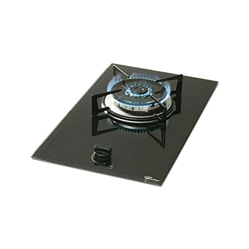 FISCHER COOKTOP À GÁS 1 BOCA TRIPLA CHAMA MESA VIDRO PRETO...