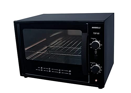 Forno Nardelli El�trico Bancada Top 60 Black 60 Litros