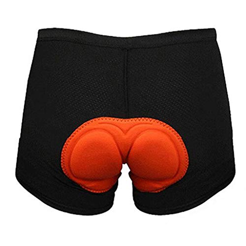 AxiBa MTB Liner Short íntimo 3D unissex acolchoado para...