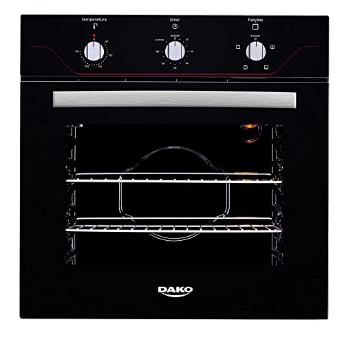 Forno de Embutir Elétrico Preto 60 Litros com Timer Dako...